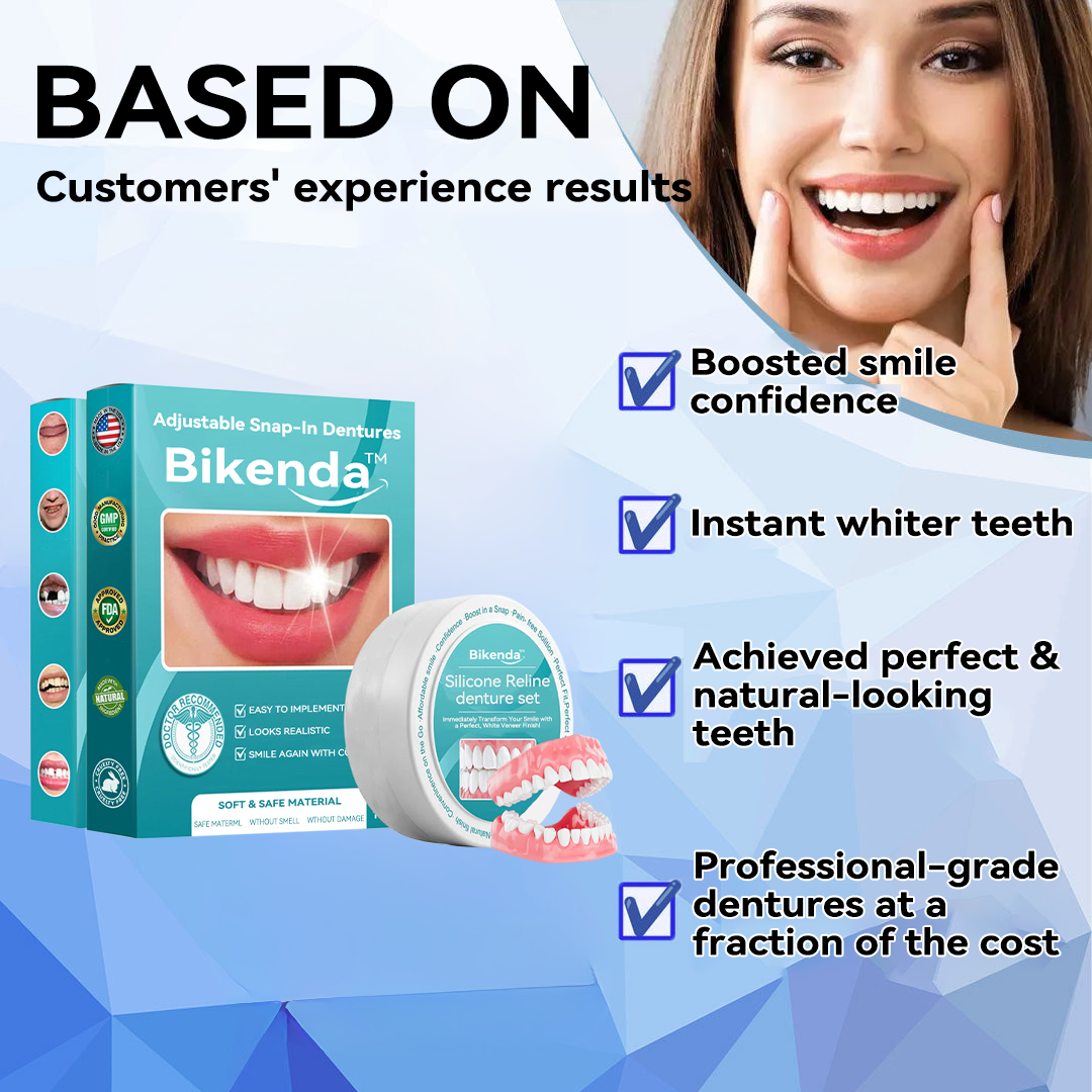 ๐๐ข๐ค๐๐ง๐๐โข๐ Silicone Reline Denture Set (โฐ Limited Time Discount Last 30 Minutes โฐ)