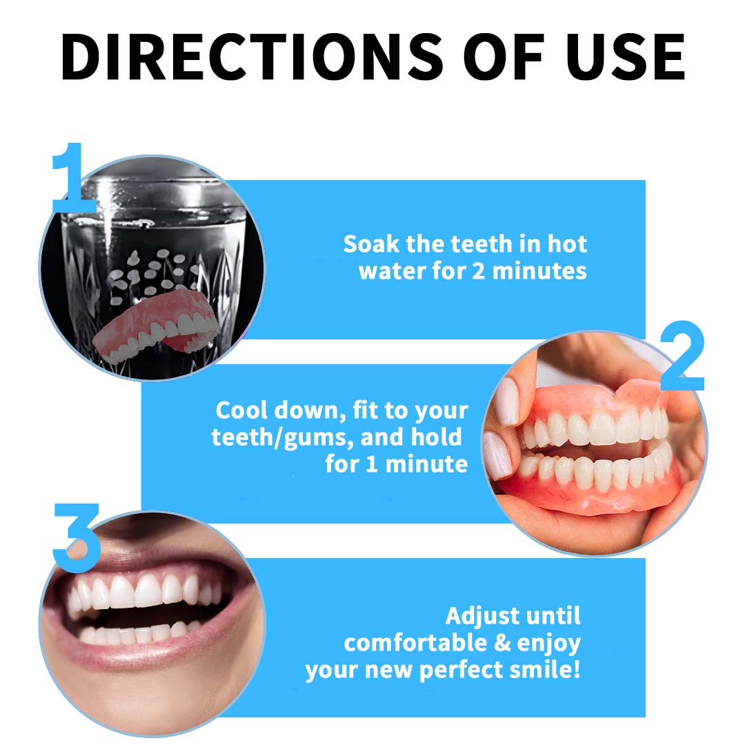๐๐ข๐ค๐๐ง๐๐โข๐ Silicone Reline Denture Set (โฐ Limited Time Discount Last 30 Minutes โฐ)