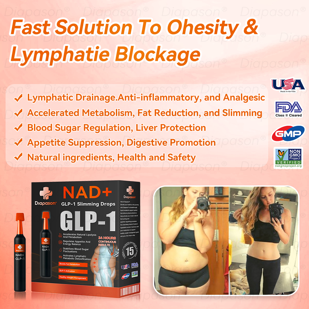 𝐷𝑖𝑎𝑝𝑎𝑠𝑜𝑛® 𝑁𝐴𝐷+ 𝐺𝐿𝑃-1 Slimming Drops 💧 - Suitable for Obesity, Diabetes, and Cardiovascular Conditions