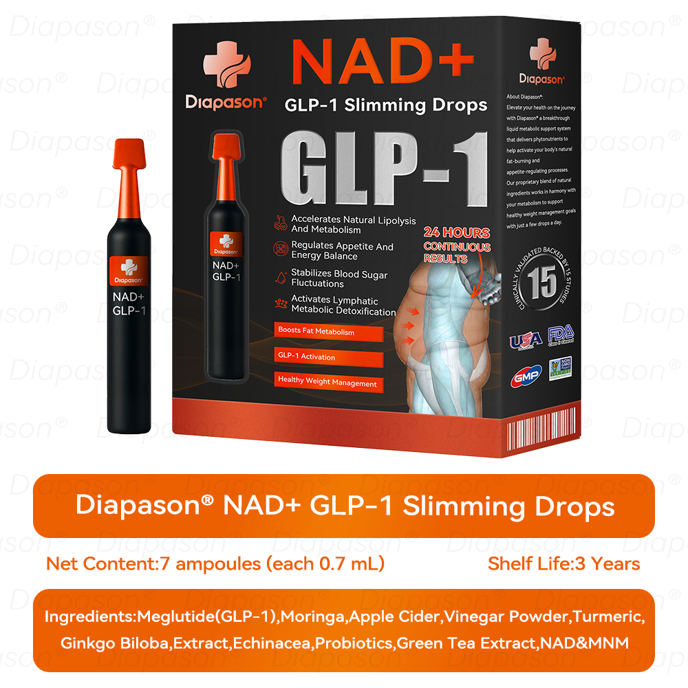 𝐷𝑖𝑎𝑝𝑎𝑠𝑜𝑛® 𝑁𝐴𝐷+ 𝐺𝐿𝑃-1 Slimming Drops 💧 - Suitable for Obesity, Diabetes, and Cardiovascular Conditions