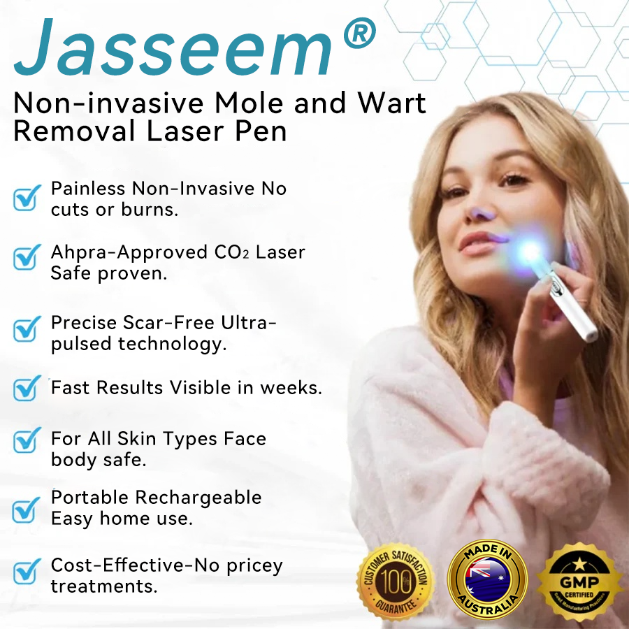 𝐉𝐚𝐬𝐬𝐞𝐞𝐦® Medical-Grade Laser Pen 💕 (Powered by CO₂ laser technology – effectively removes moles, warts, skin tags, pigmentation marks, and other skin imperfections)🏆